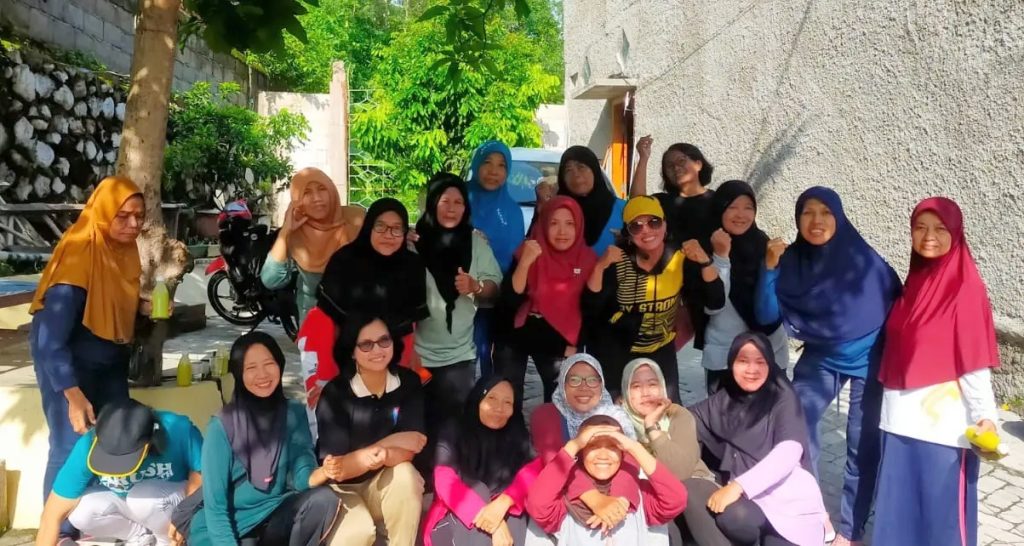 Senam bersama di Pisbindu